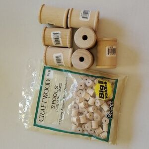 Wooden Spools